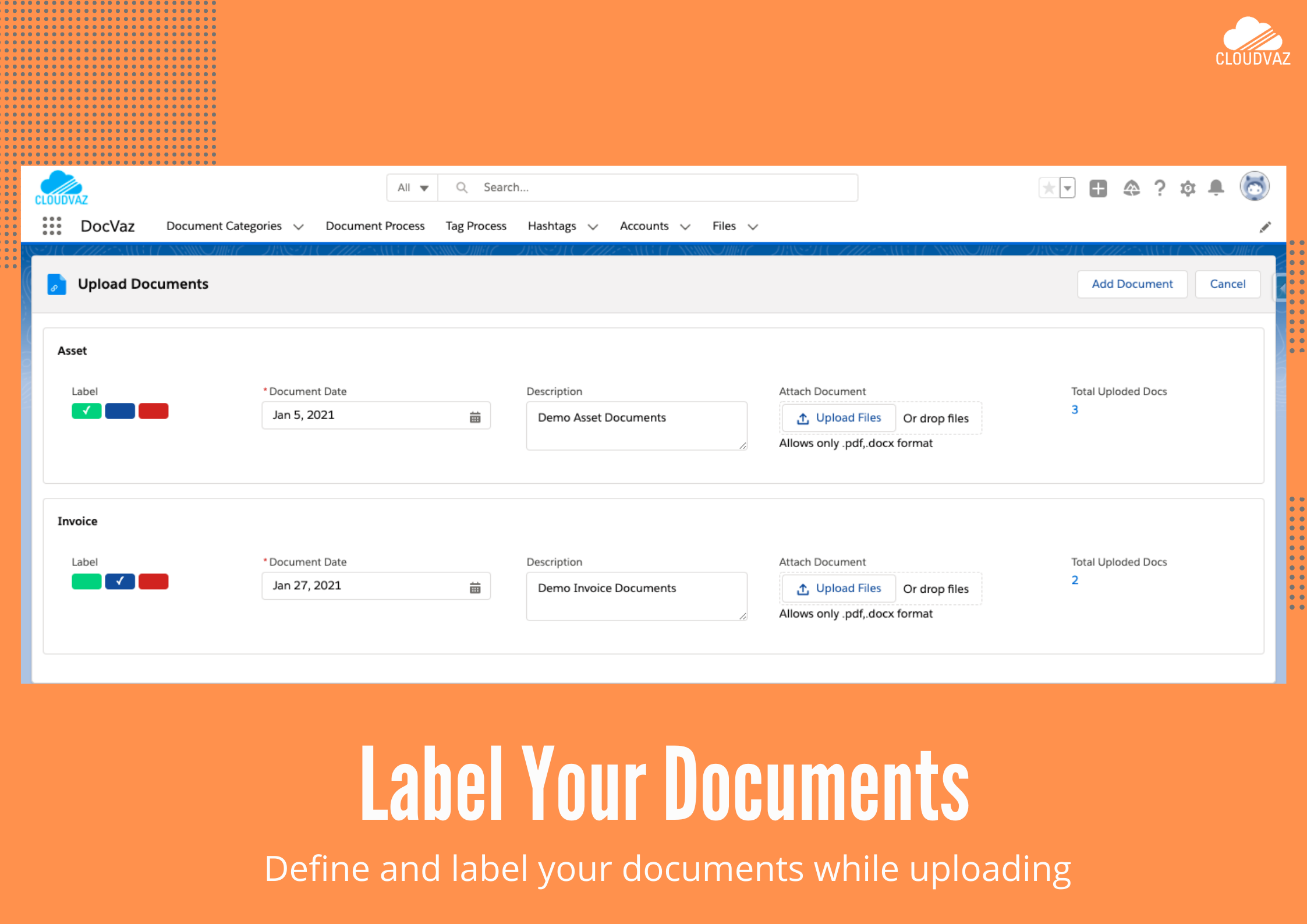 restrict file types on upload