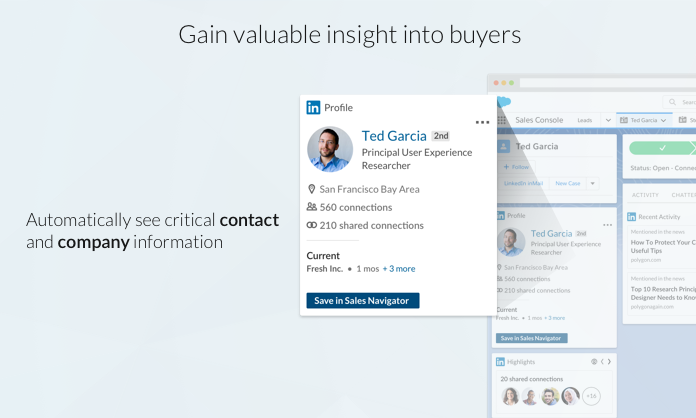 LinkedIn Sales Navigator for Salesforce - LinkedIn - AppExchange