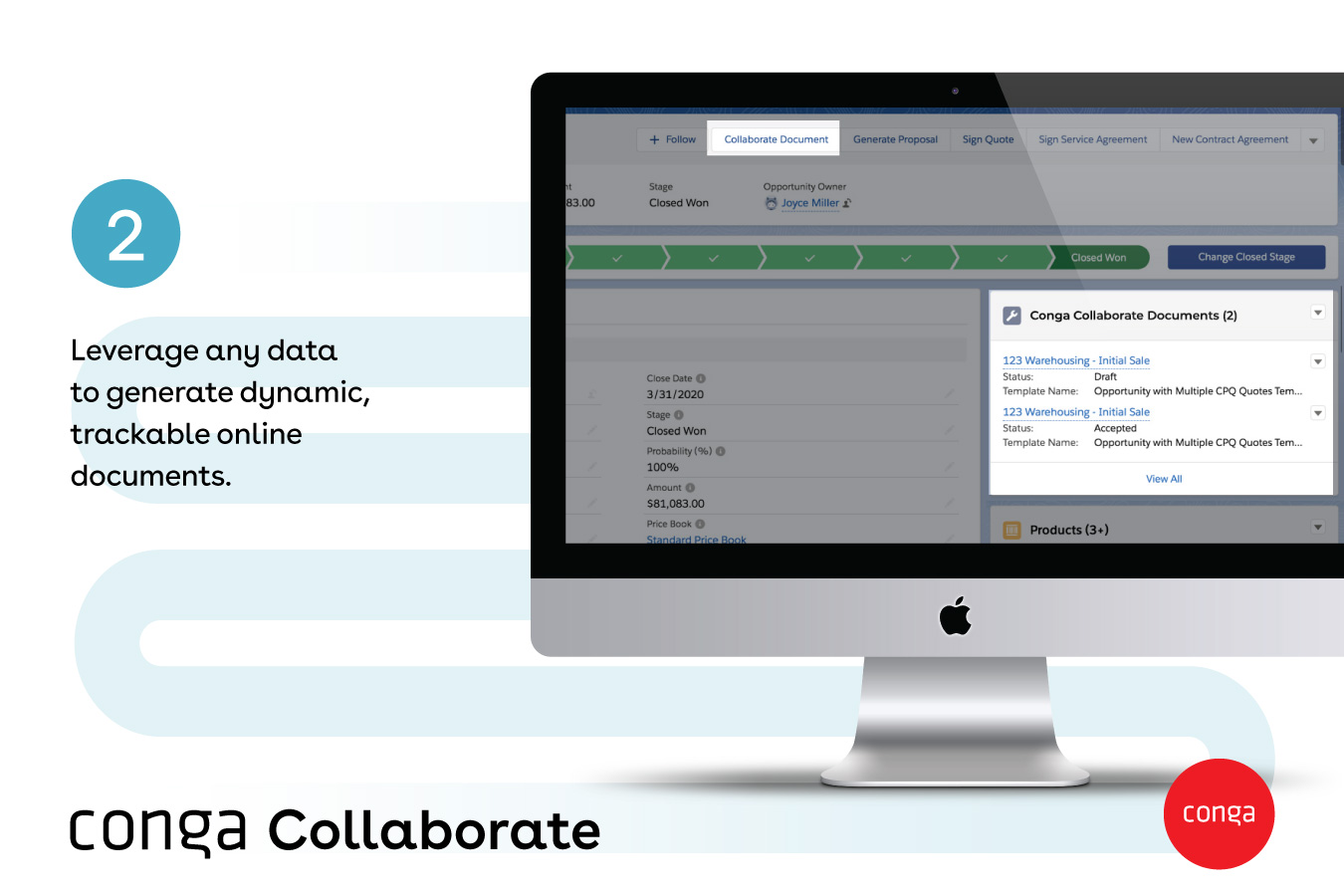 generate data driven documents from any salesforce object