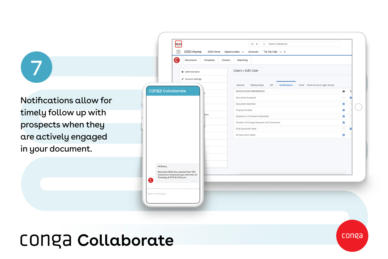 receive real time notifications via sms and email delivery