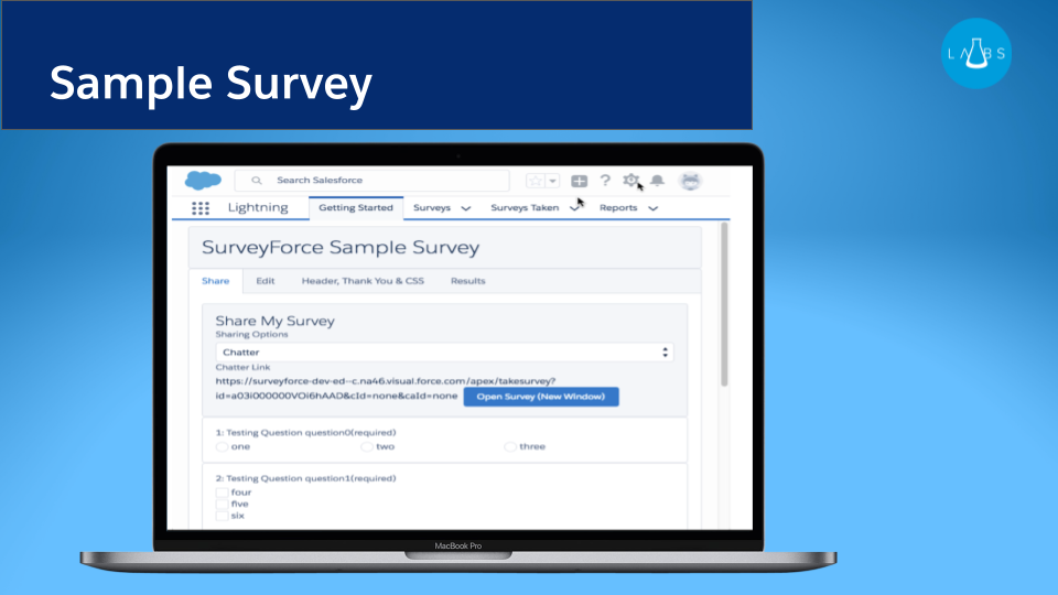 Survey Force By Salesforce Labs Salesforce Labs Appexchange