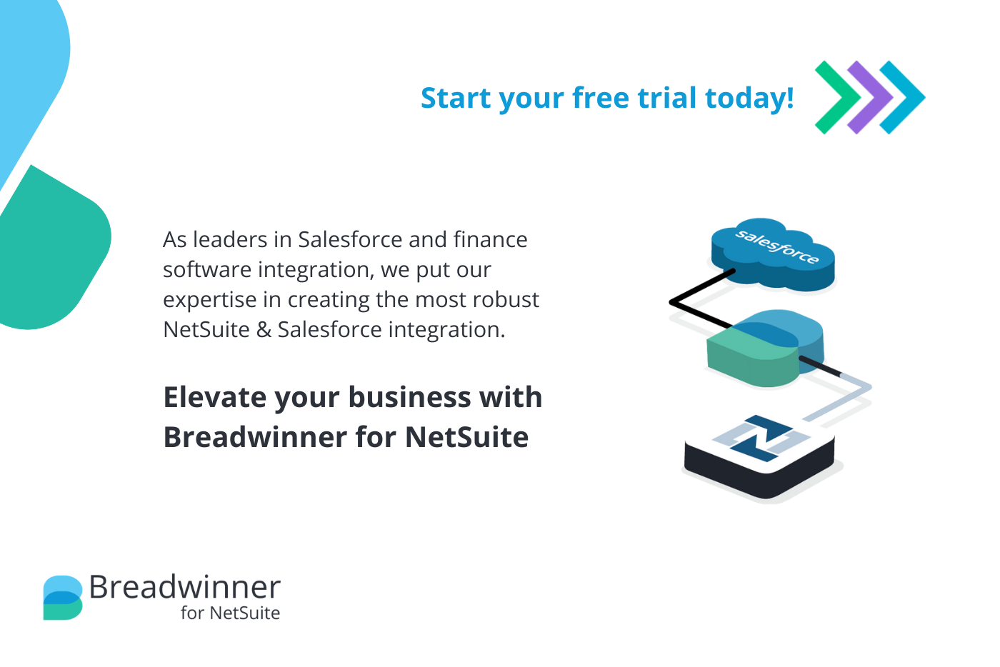 start your free trial of breadwinner for netsuite today
