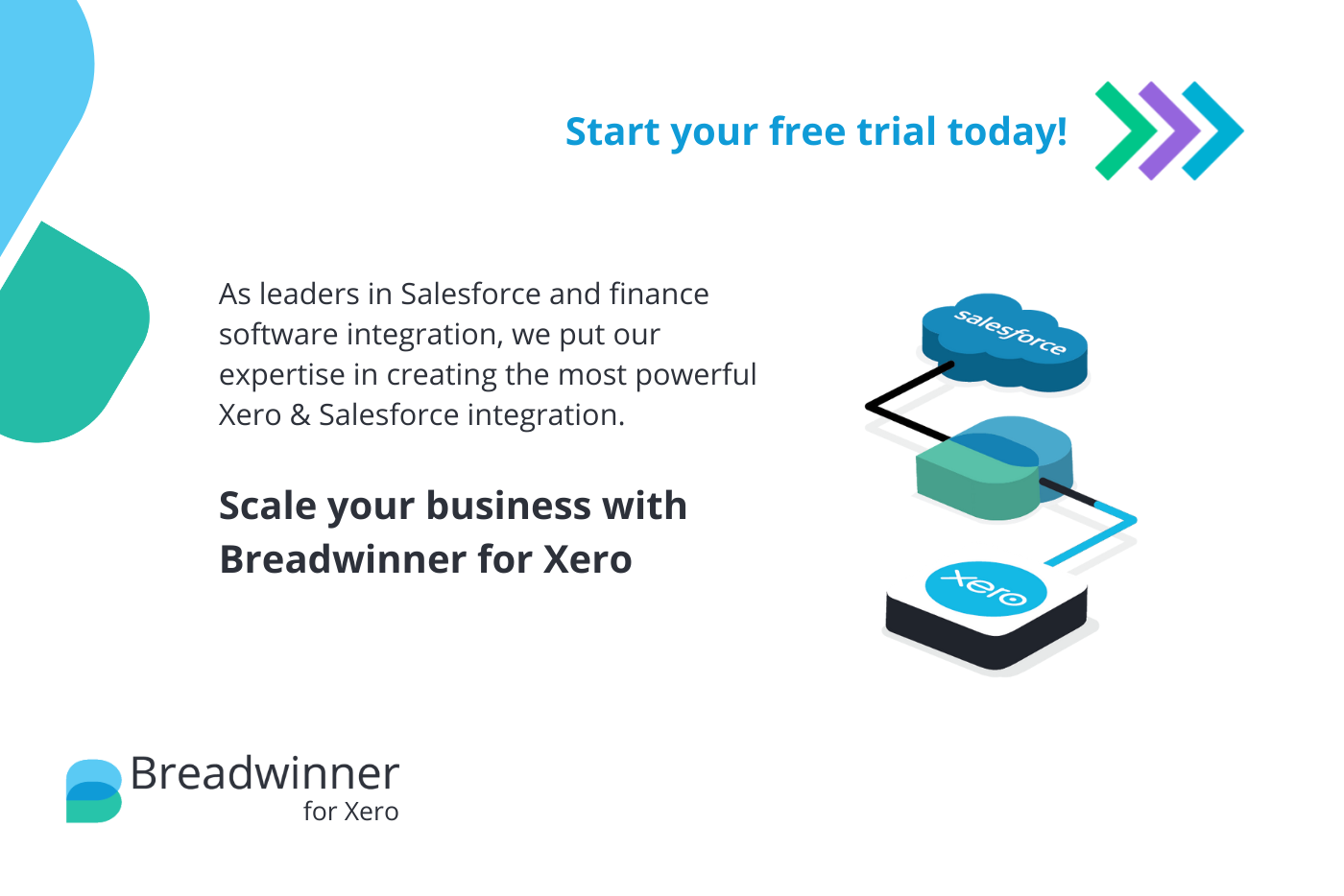 start your free trial of breadwinner for xero today