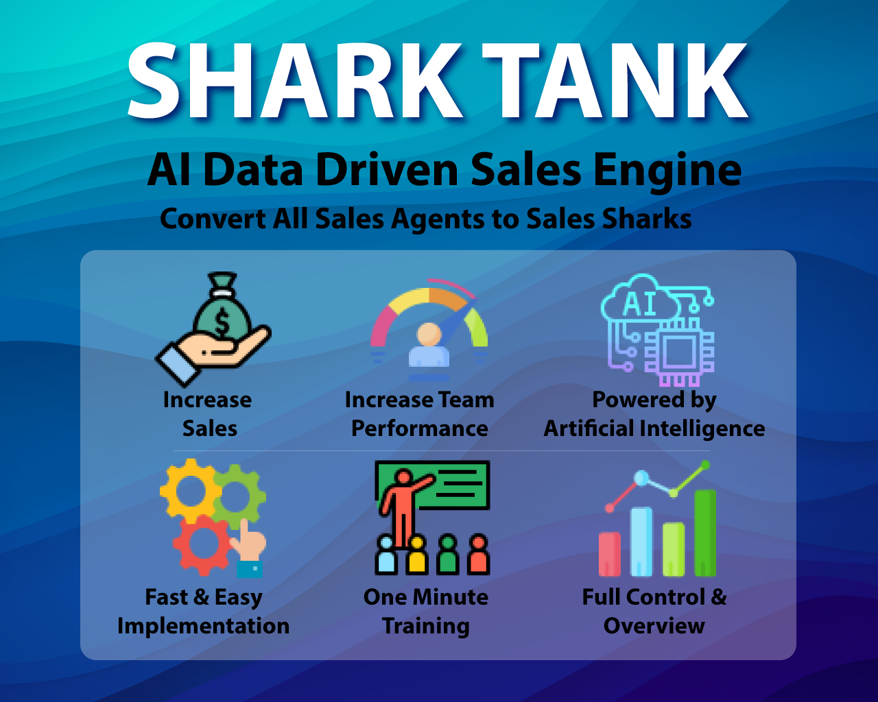 convert all sales agents to sales sharks