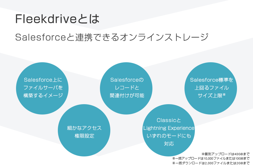 Fleekdrive 企業向けオンラインストレージサービス 株式会社fleekdrive Appexchange