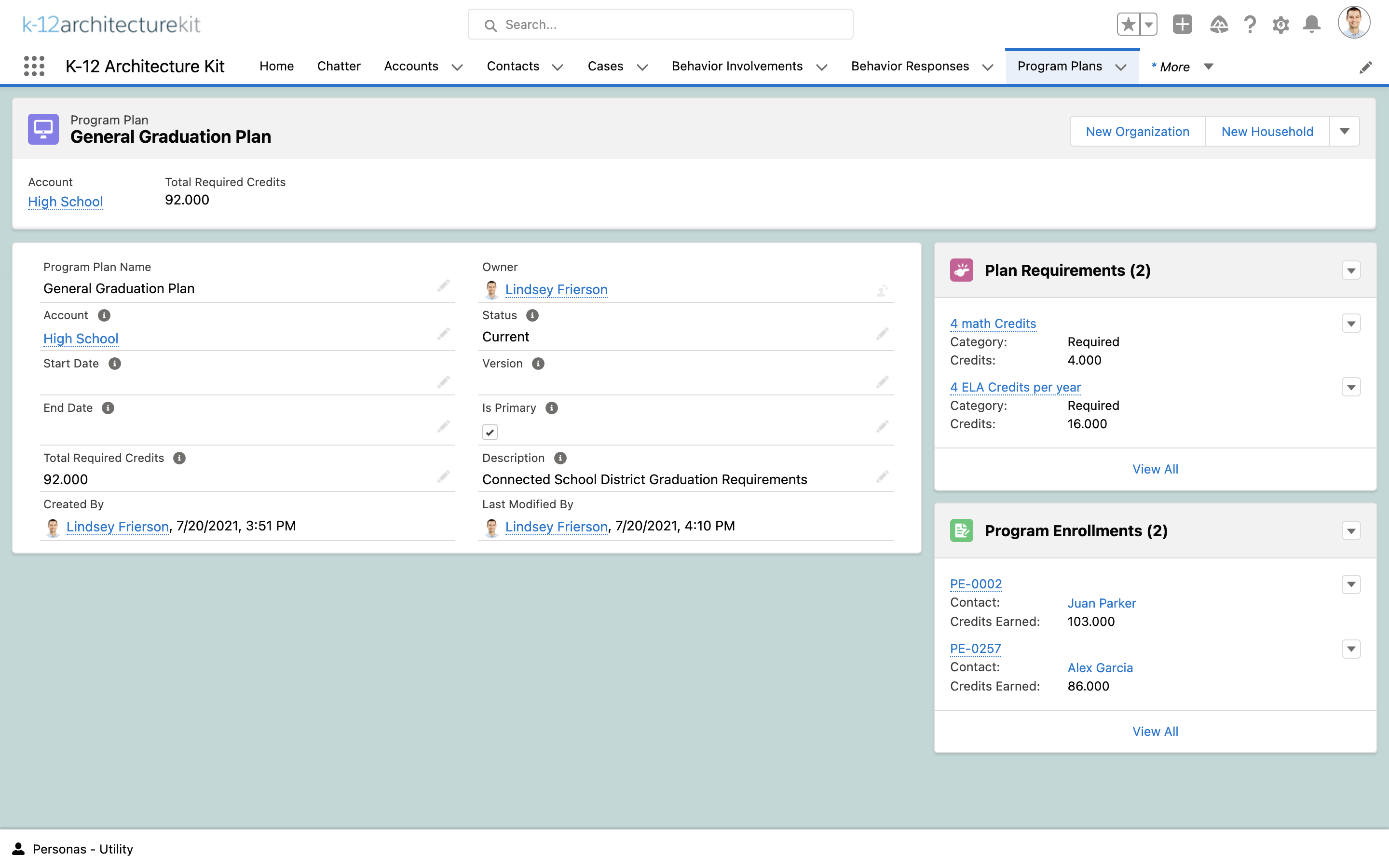 k 12 architecture kit salesforce org appexchange