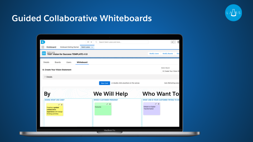 guided collaborative whiteboards