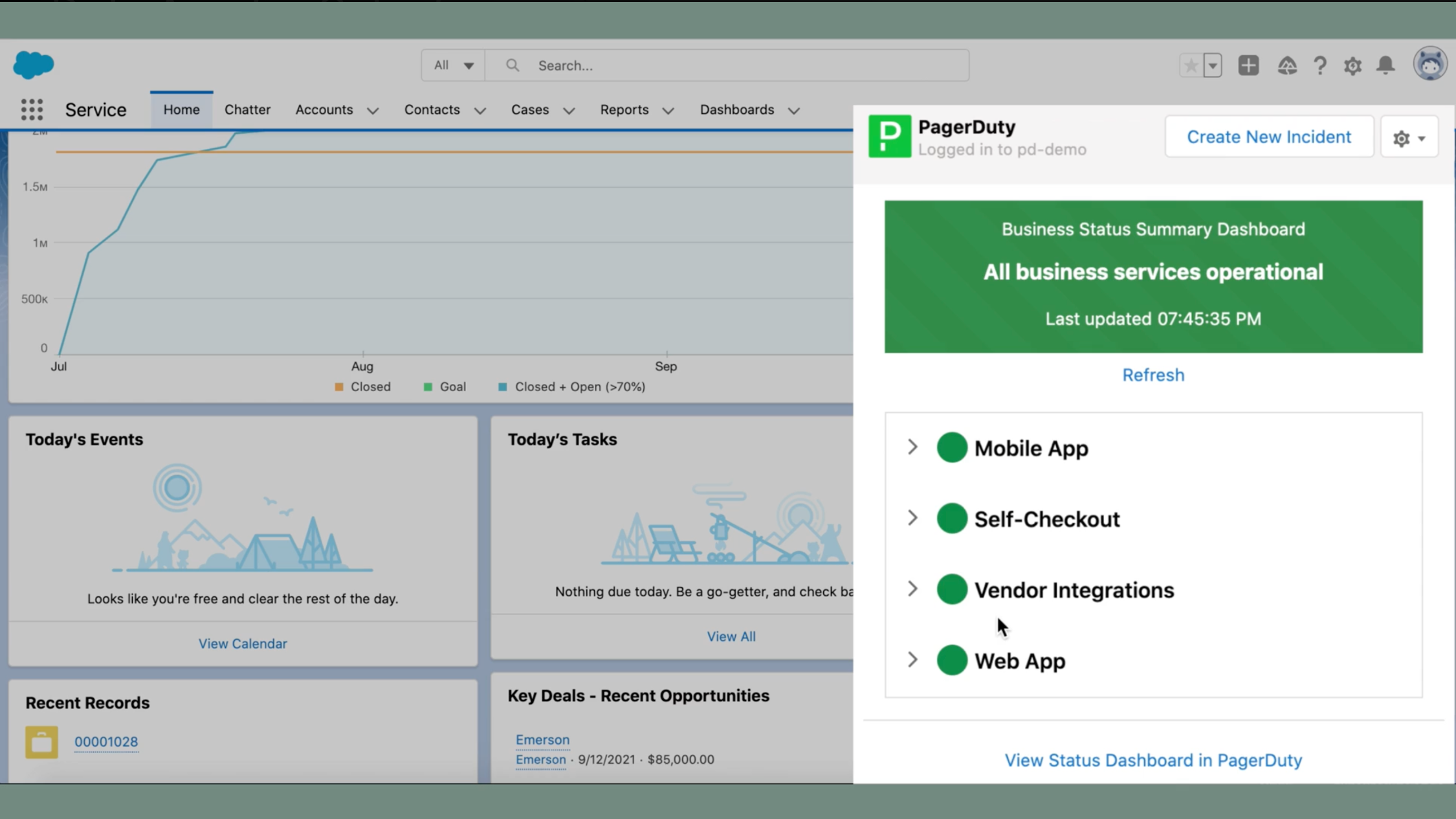 instantly update agents and stakeholders when issues are resolved