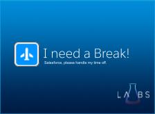 I need a Break! Salesforce, please handle my time off. icon