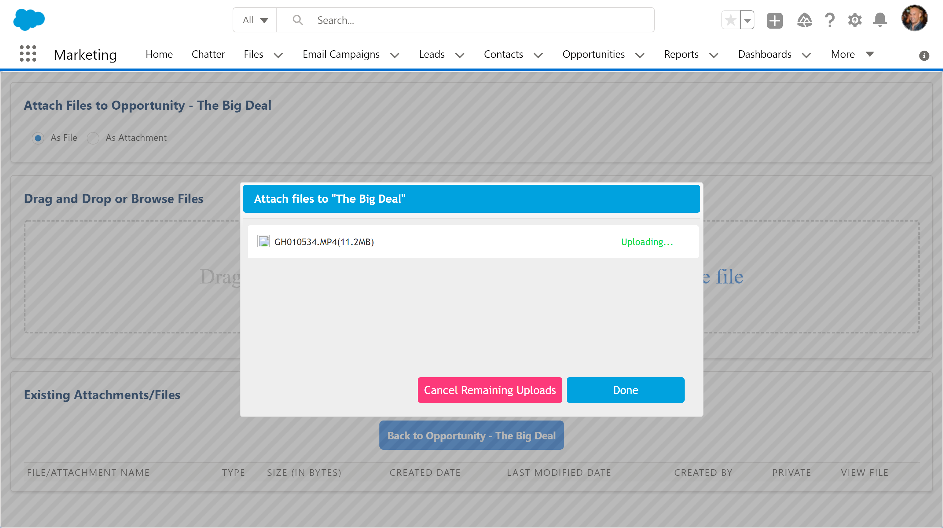 adding files or attachments is super simple to your objects in salesforce
