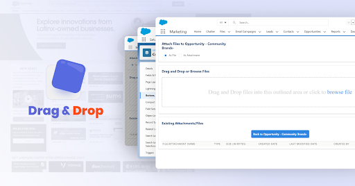 Drag, Drop, and Upload Salesforce Files