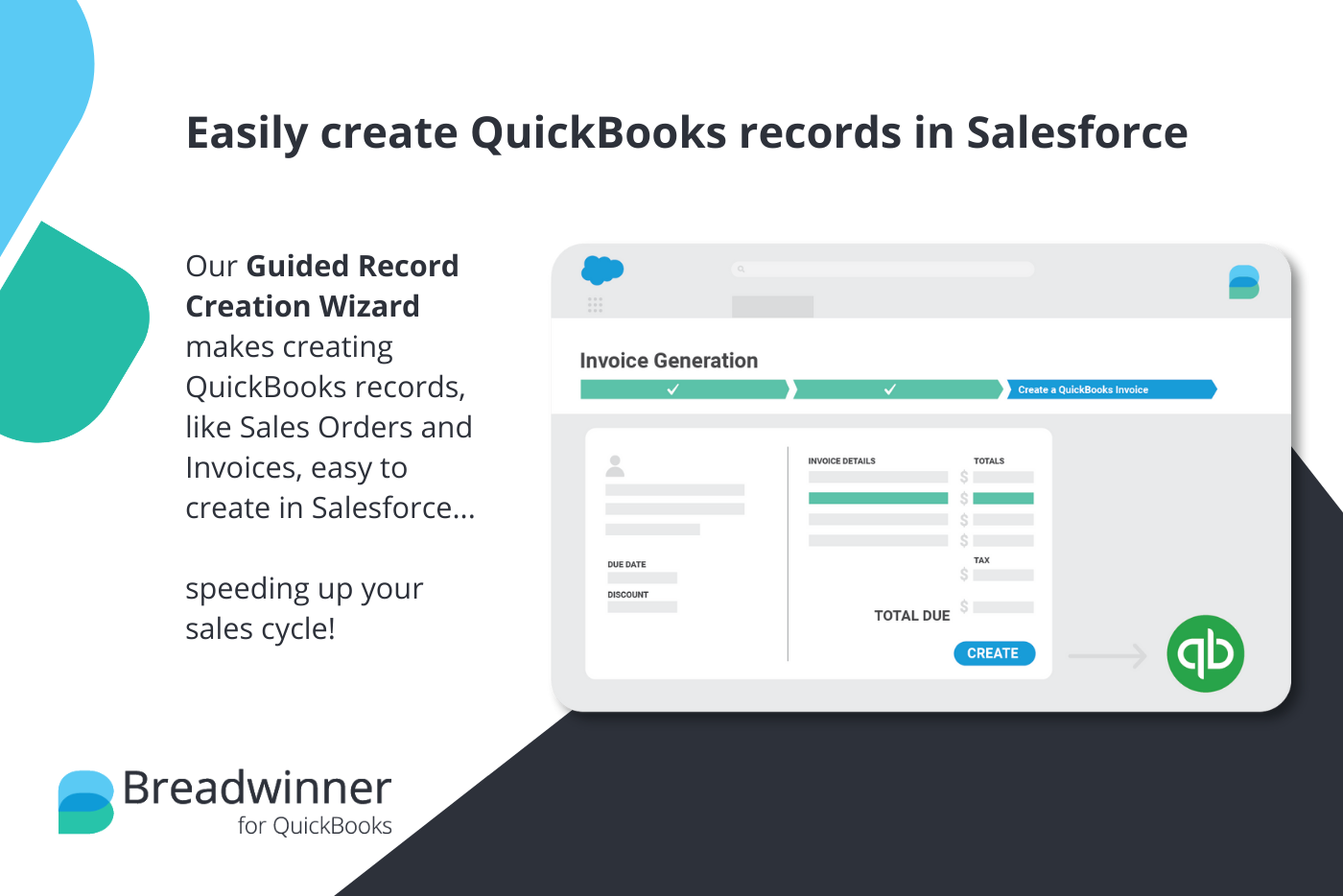 create quickbooks records in salesforce with ease using our guided