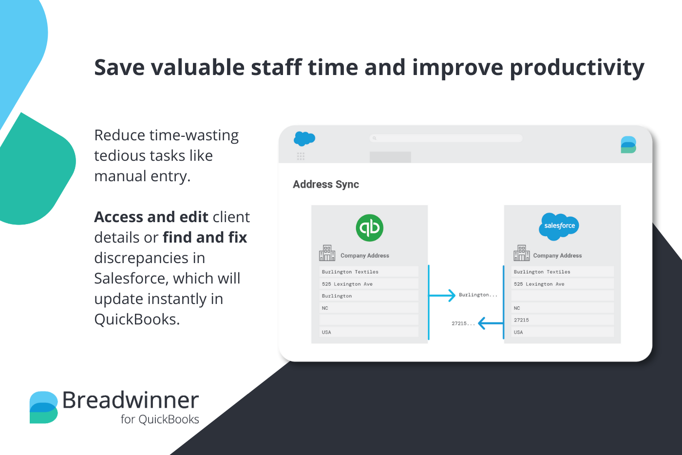 save valuable staff time and improve productivity
