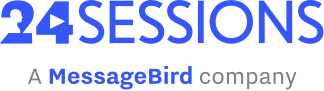24sessions by Messagebird logo