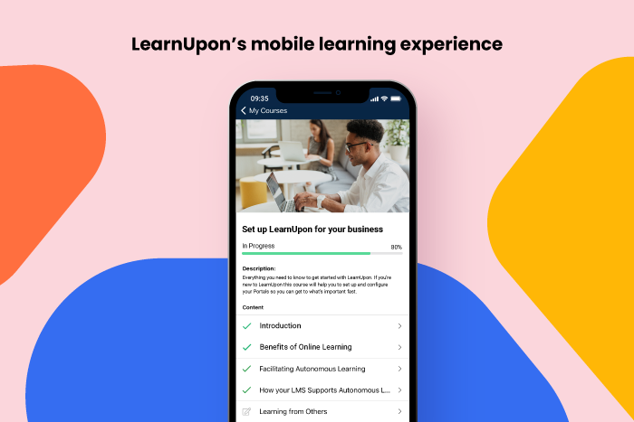 learnupon s mobile learning experience