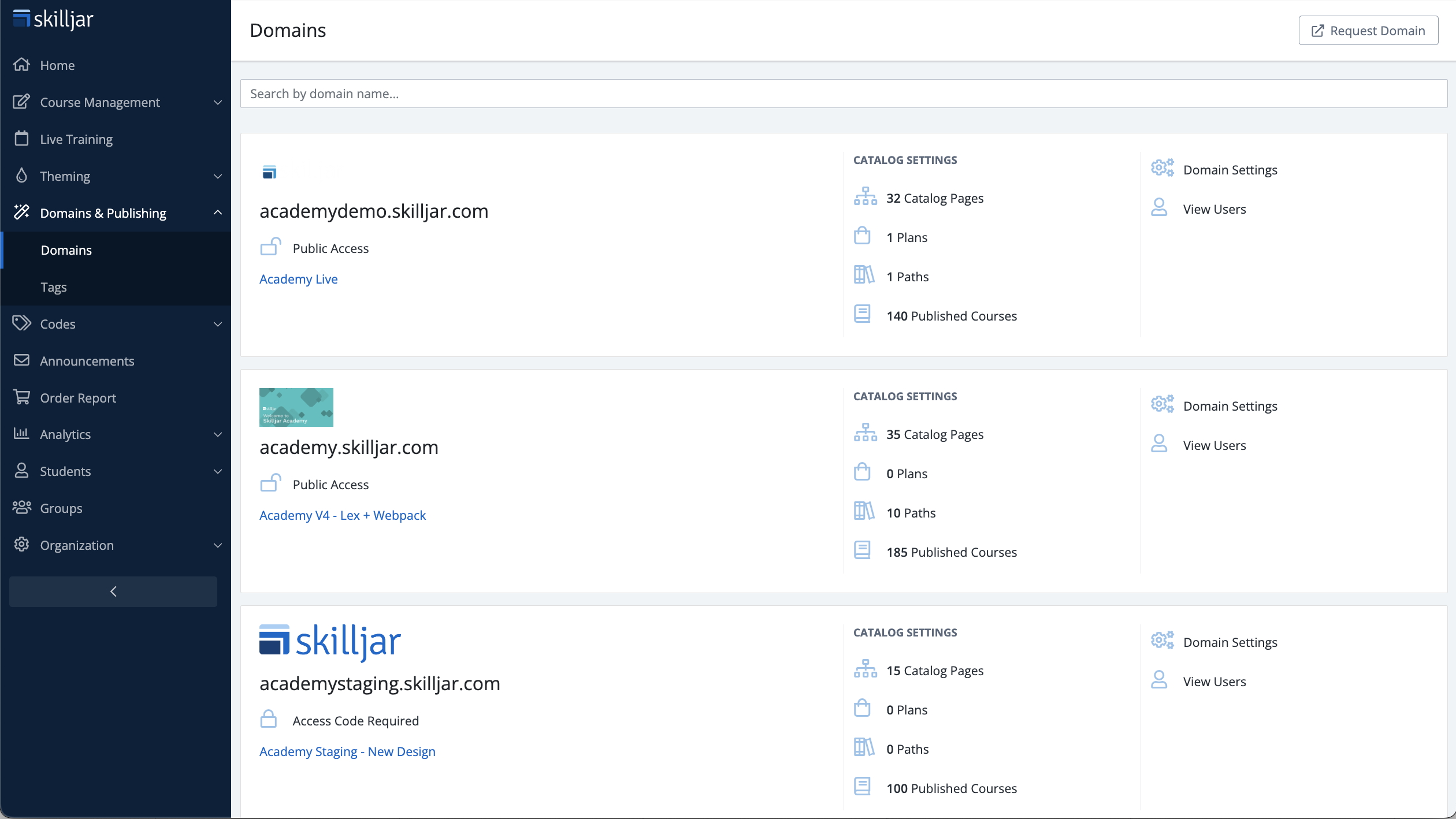 view-key-information-about-each-of-your-domains-in-one-snapshot-view
