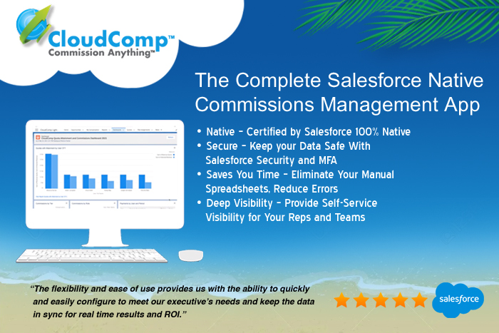 CloudComp: Sales Commissions, Incentive Compensation, Quota Management, SPM  - Surfwriter.com - AppExchange