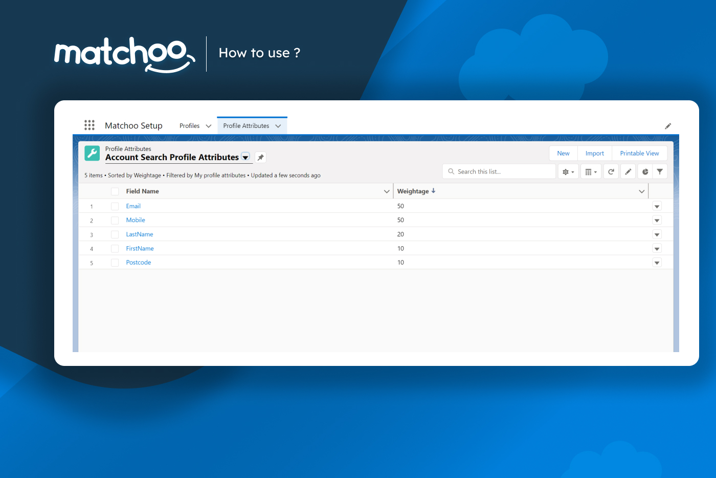 Matchoo: Score based search & match system to prevent duplicate records