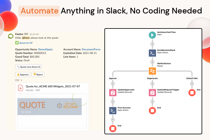 no code automations with salesforce flow