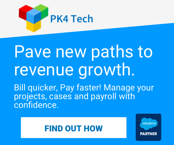 PK4 Projects & Time — Native Salesforce Time Tracking and Project Management. Track time on a mobile app, web app, Chrome, Jira, Slack. Full PSA solution from Planning to invoicing. Manage Projects, Improve resource utilization, profitability. | Salesforce AgentExchange screenshot 3