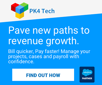 PK4 Projects & Time — Native Salesforce Time Tracking and Project Management. Track time on a mobile app, web app, Chrome, Jira, Slack. Full PSA solution from Planning to invoicing. Manage Projects, Improve resource utilization, profitability. | Salesforce AgentExchange screenshot 2