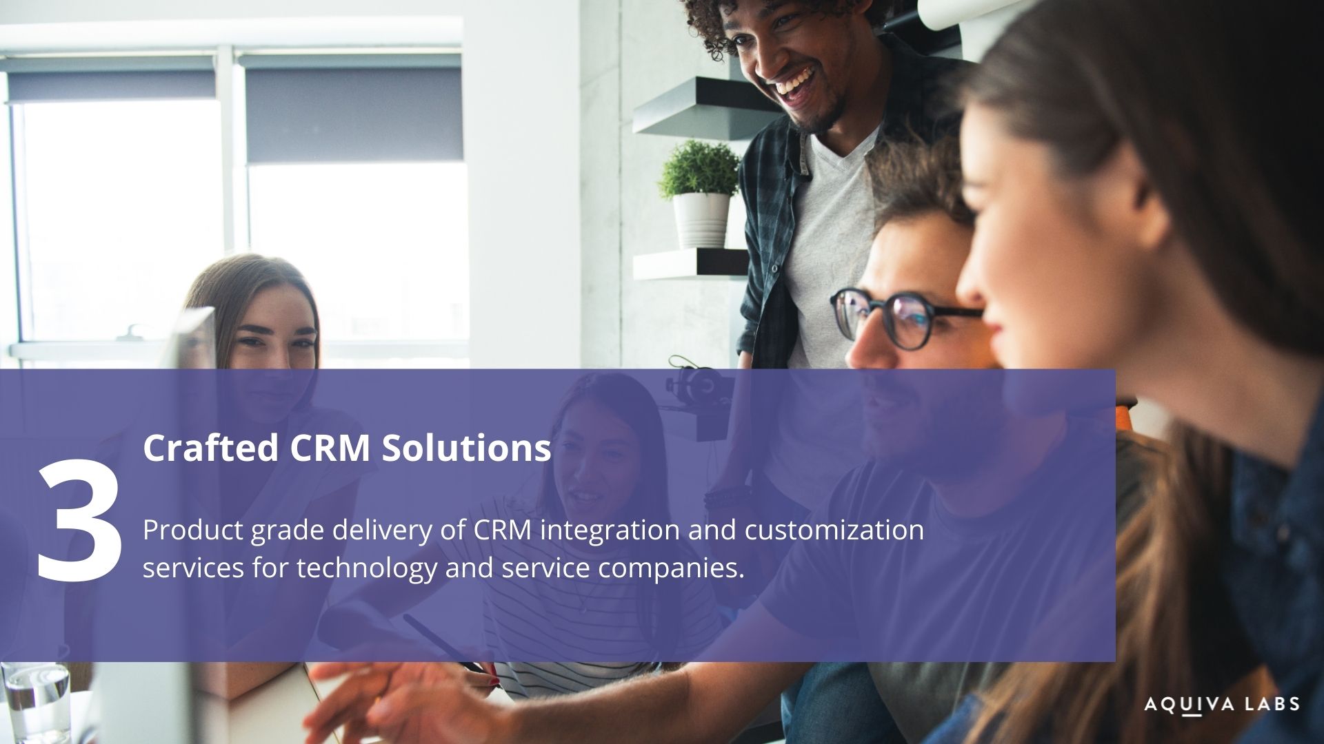 we can help with crafted crm solutions