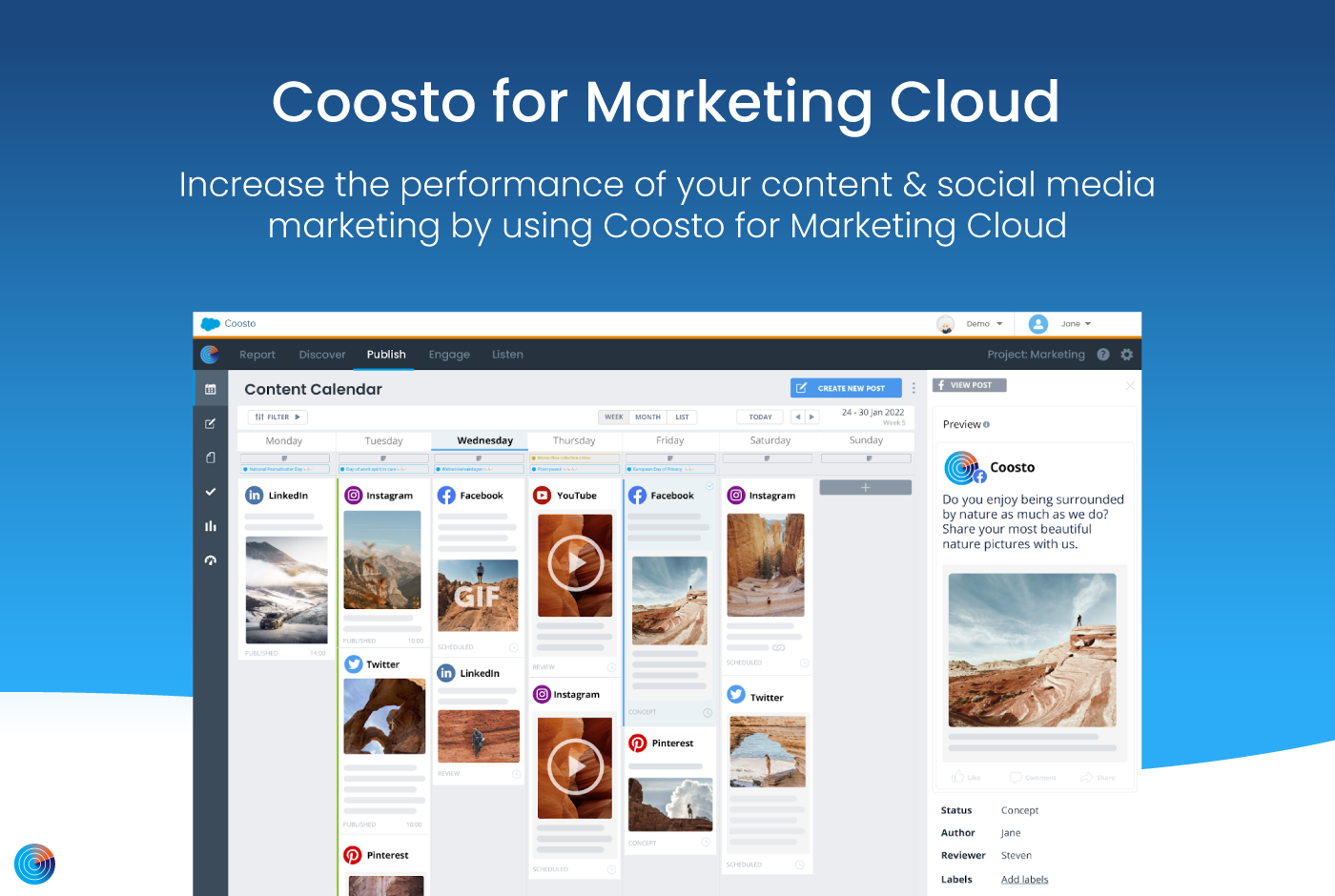 Coosto for Salesforce Marketing Cloud | The Content & Social