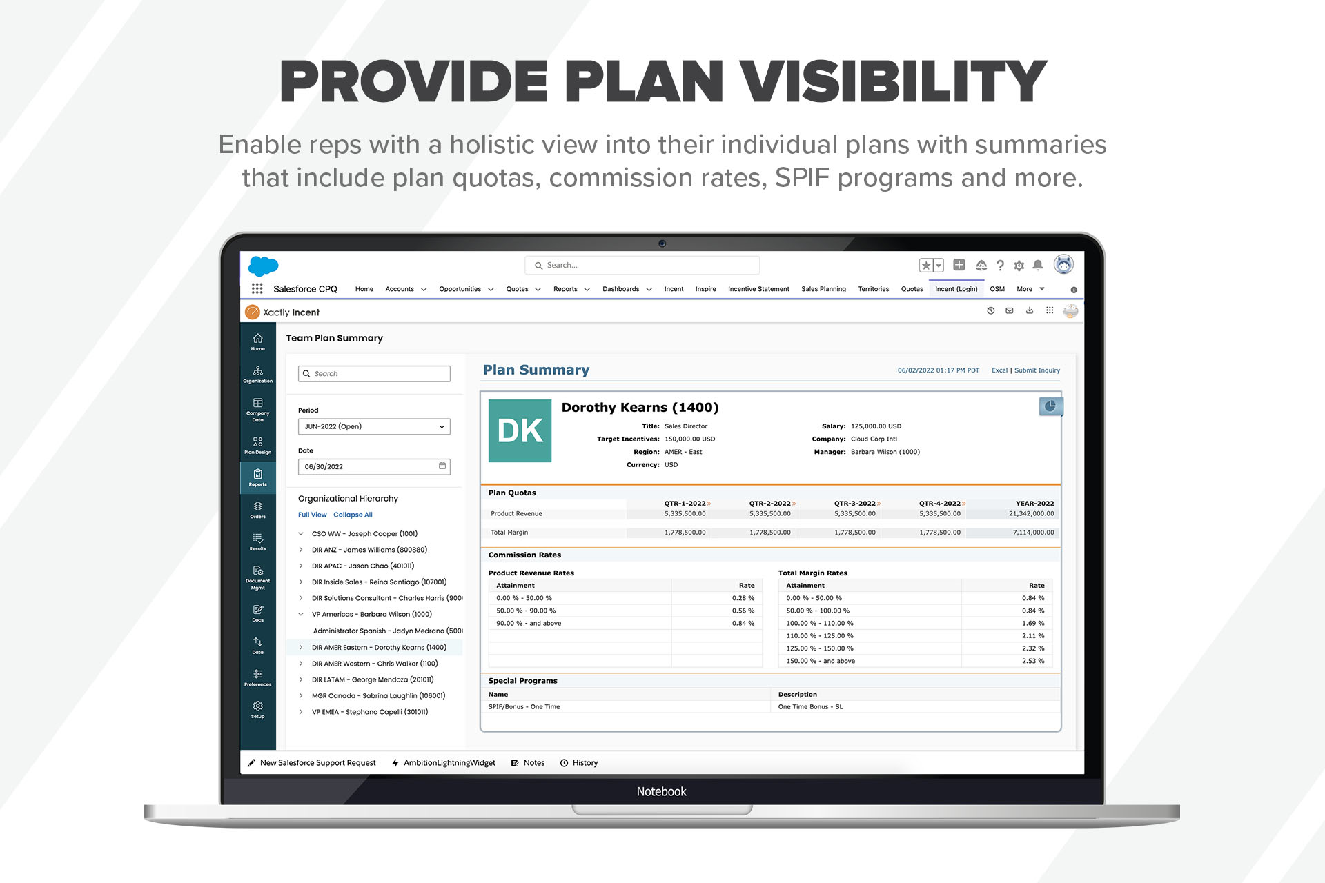 Xactly Incent®: Incentive Compensation and Commissions Management