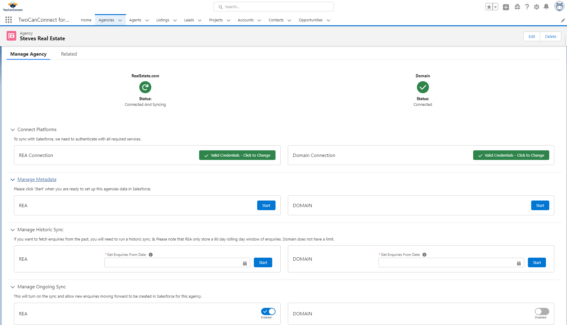 TwoCanConnect for Real Estate (REA & Domain) | Salesforce AppExchange