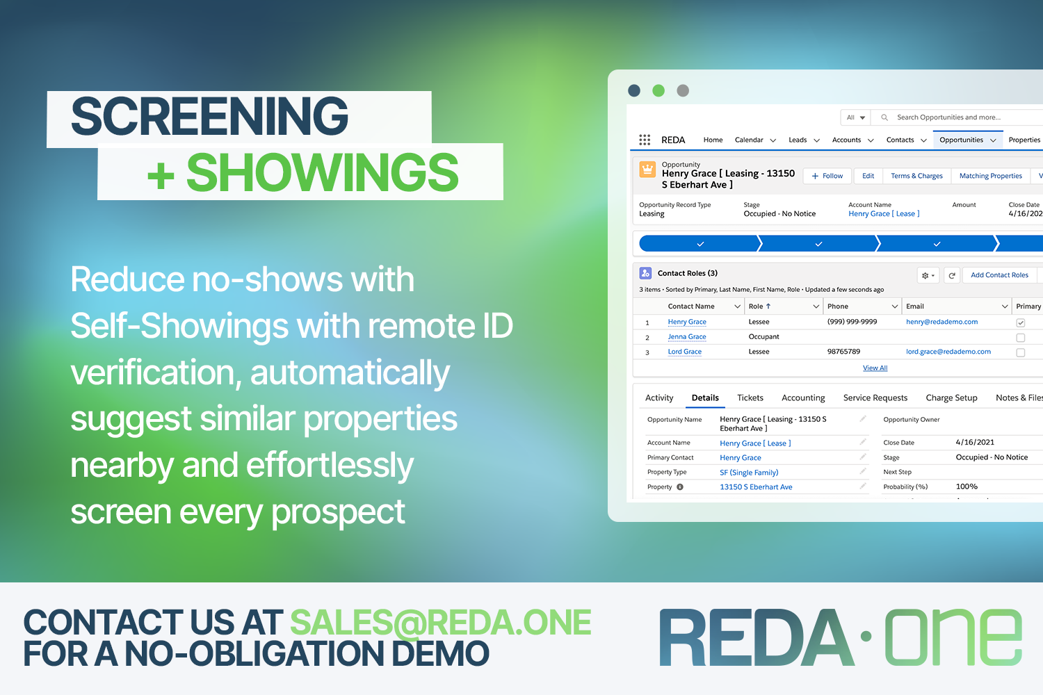 integrated one click tenant screenings automated property showings