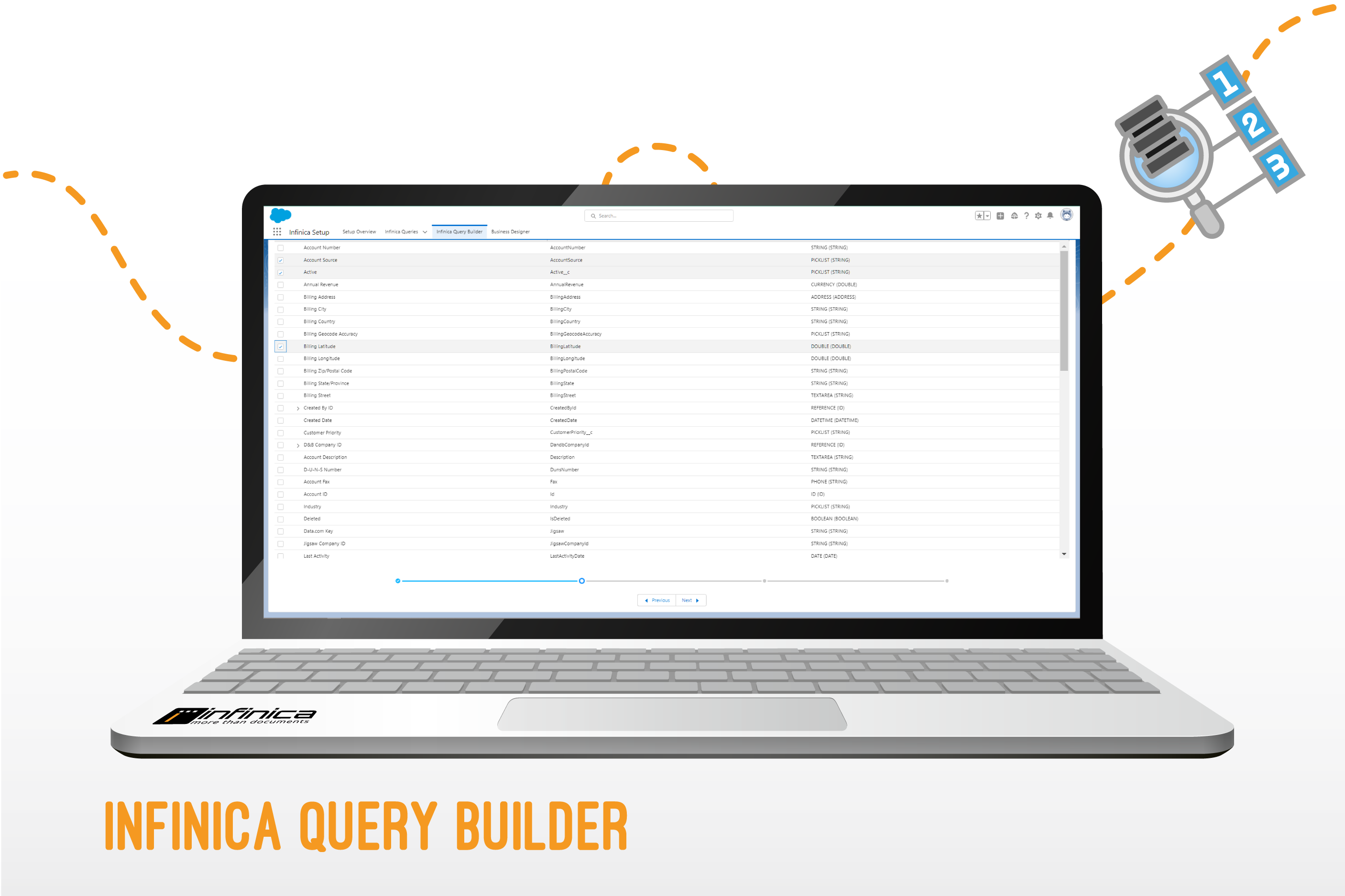 infinica query builder