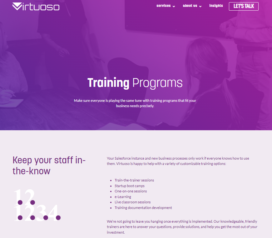 training programs