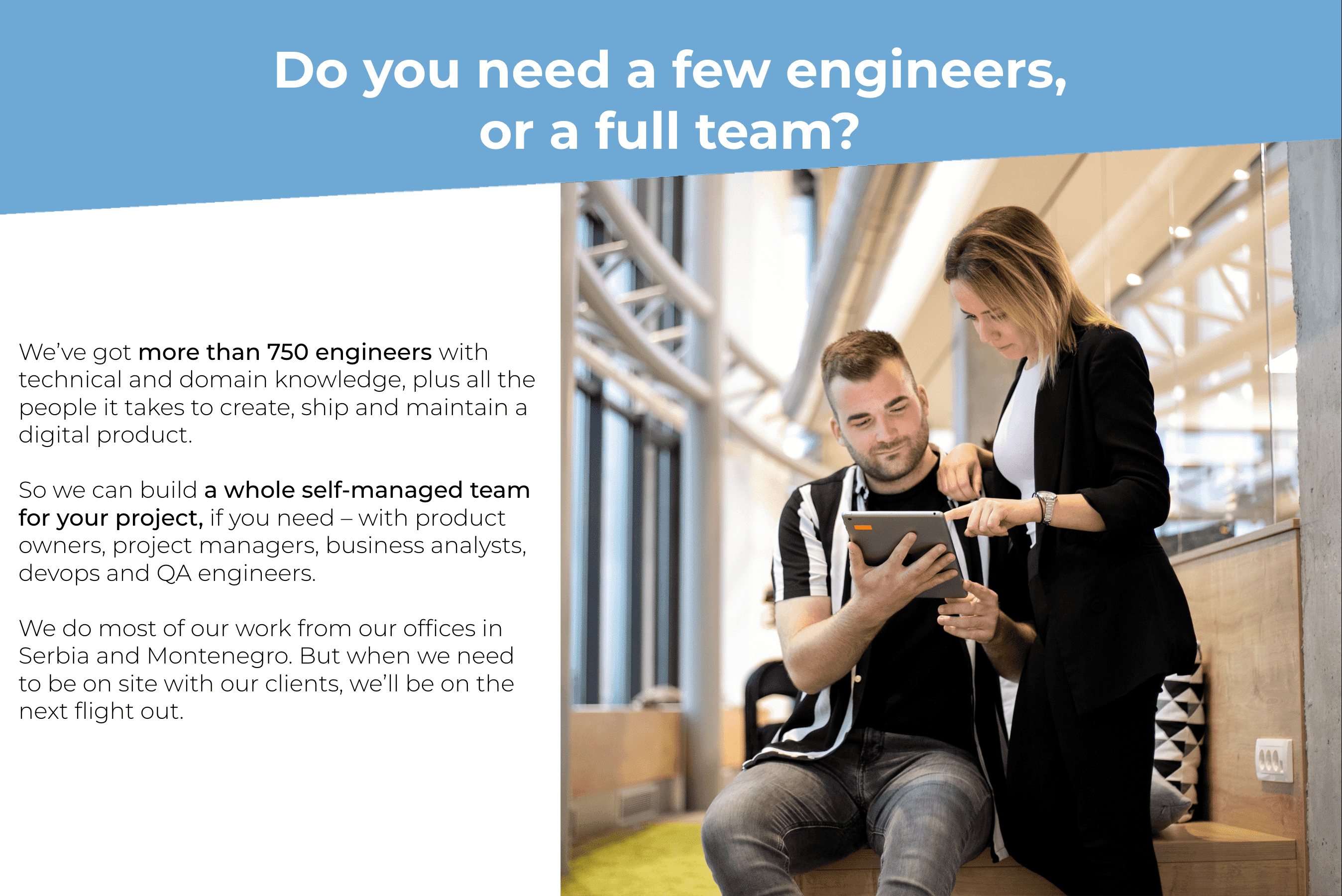 software partners co creators passionate innovators let s go for the