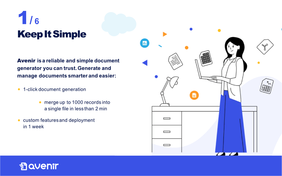 keep it simple with our document generator