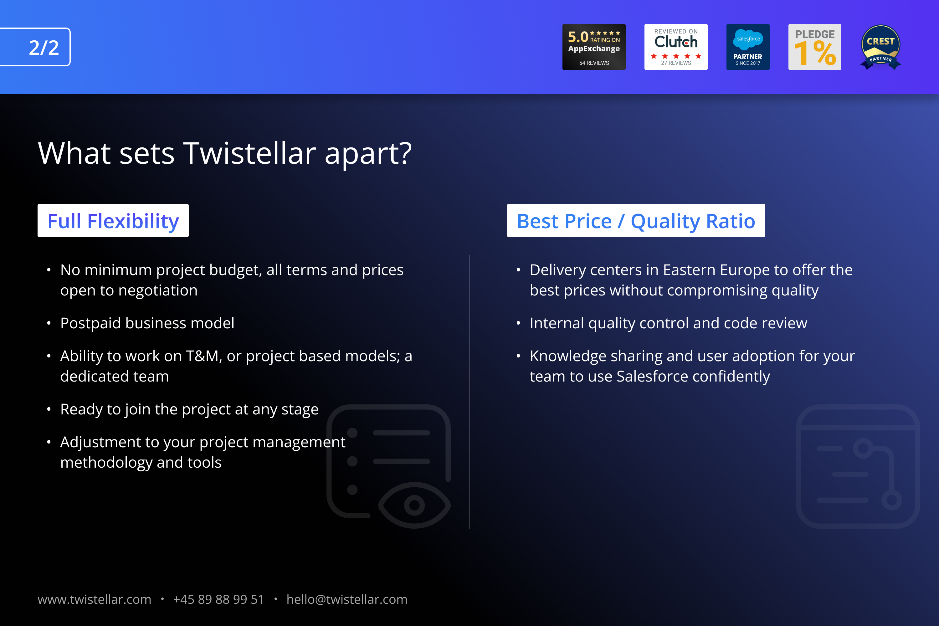 Twistellar - #1 Salesforce Consulting Partner from Denmark 